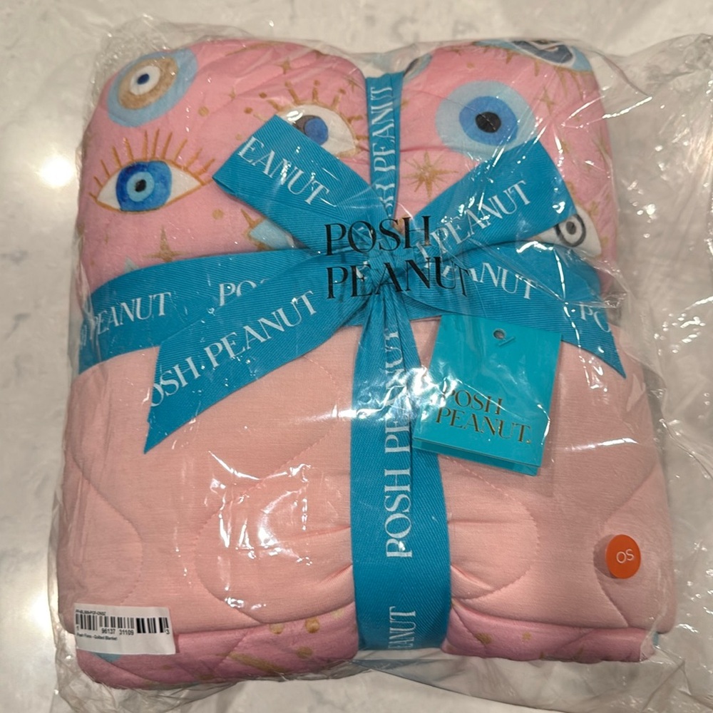 Posh Peanut Posh Fiona - Quilted Blanket New With Tags